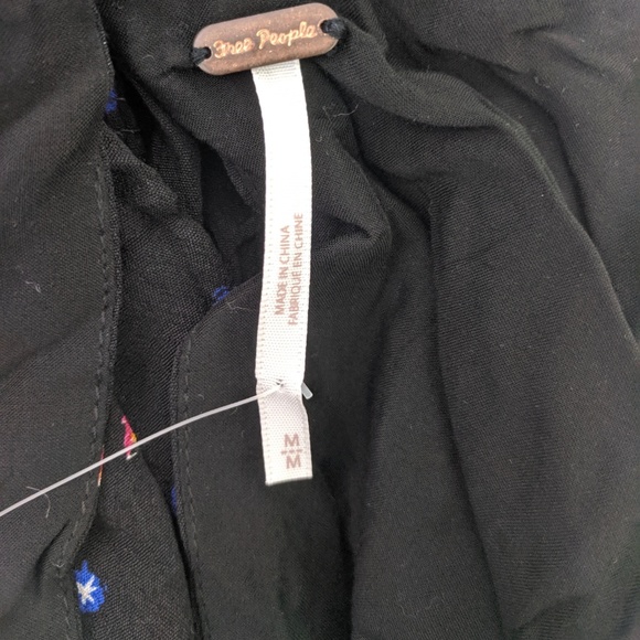 NWT Free People Two Faces Mini Black Combo sz M - Picture 6 of 8